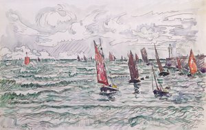 Audierne, Terugkeer van de Vissersboten, 1930